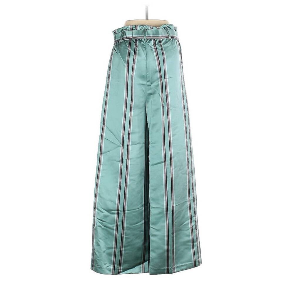 NWT‎ Hemant & Nandita Striped Wide Leg Pants Mint Size XS - Picture 4 of 13